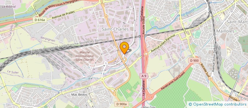 localisation de l'entreprise CENPISA FRANCE à PERPIGNAN