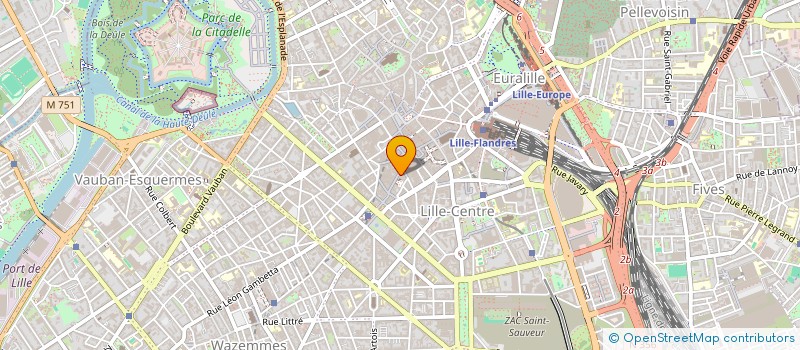 localisation de l'entreprise CENSE LOUIS à LILLE