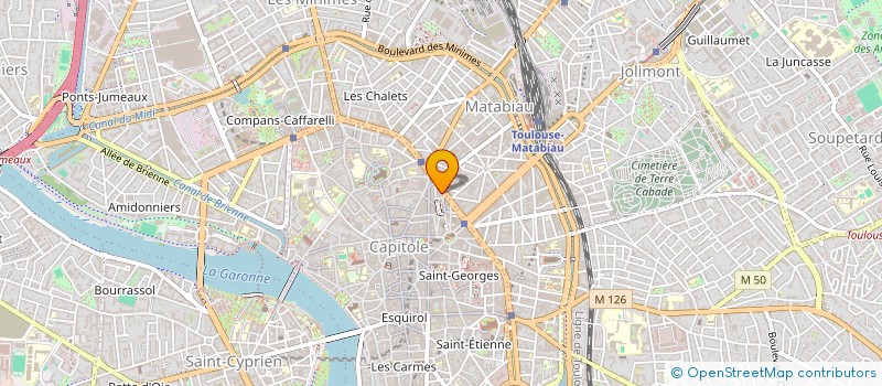 localisation de l'entreprise CENSEA PARTNERS  TOULOUSE