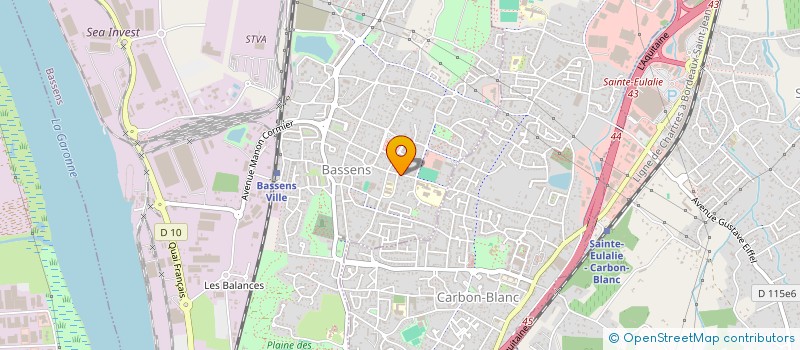 localisation de l'entreprise CENT BRIQUES à BASSENS