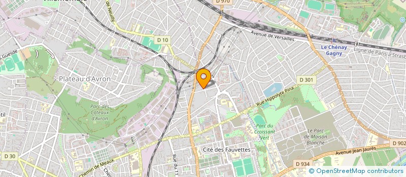 localisation de l'entreprise CENT CONDUIT MULTI SERICES AUT à NEUILLY-SUR-MARNE