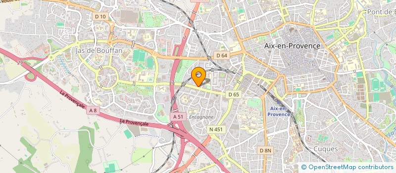 localisation de l'entreprise CENT CULT INTER RECHERCH ECHANGE METIERS à AIX-EN-PROVENCE