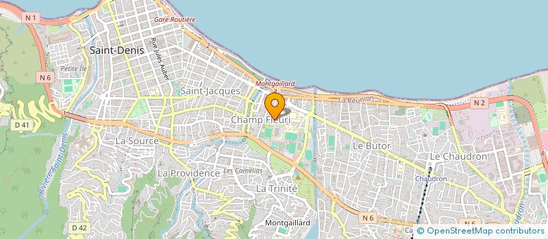 localisation de l'entreprise CENT D'ENTRAIN METHOD D'EDUCA ACTIVE à SAINT-DENIS