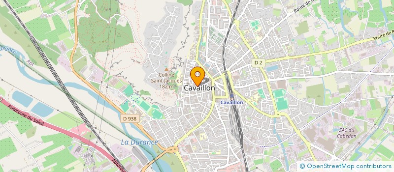 localisation de l'entreprise CENT DESSUS DESSOUS  CAVAILLON