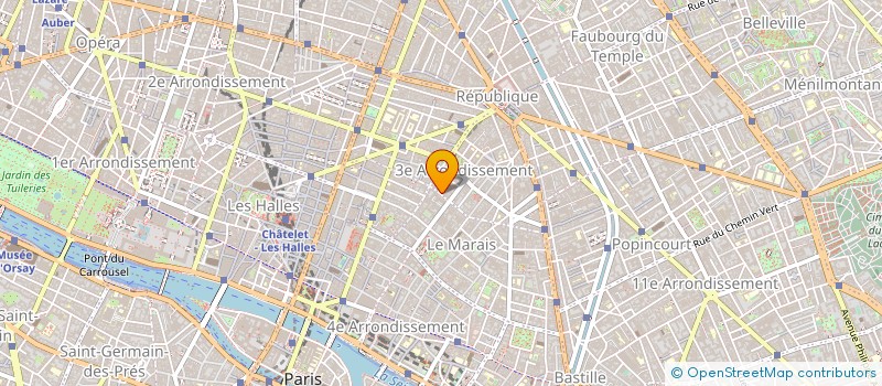 localisation de l'entreprise CENT ETUD & EXPL INFORMATIQUE à PARIS