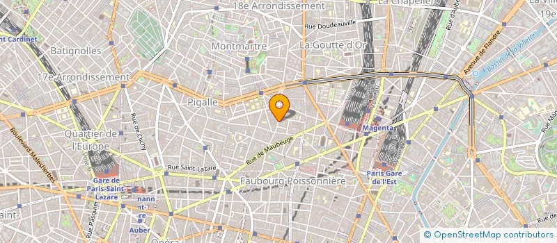 localisation de l'entreprise CENT FORMAT PRESSING & LAVERIE  PARIS