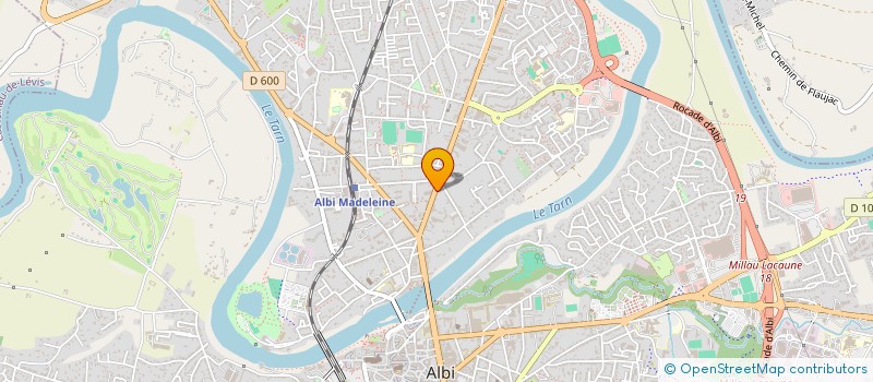 localisation de l'entreprise CENT HYDRO-ELEC SERVIES CARRIERE ENERG  ALBI