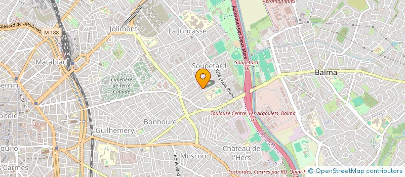 localisation de l'entreprise CENT INFORM SUR INNOV ECONOM SOCIAL M P à TOULOUSE