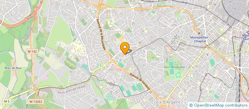 localisation de l'entreprise CENT LOISIRS CULTURELS SCIENT TECHNIQUES à MONTPELLIER