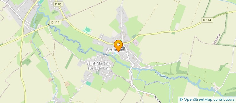localisation de l'entreprise CENT NEUF à BERMERAIN
