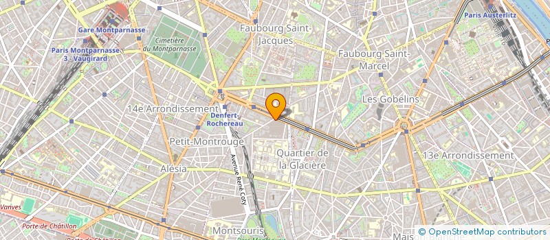 localisation de l'entreprise CENT PILOTE INTERNAT COIFFURE  PARIS