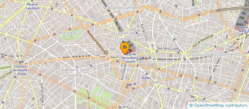 localisation de l'entreprise CENT PODO GENE ST LAZARE CPGL à PARIS