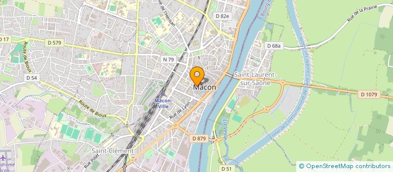 localisation de l'entreprise CENT POUR UN TOIT - MACON à MACON