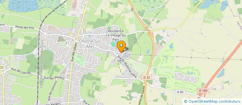 localisation de l'entreprise CENT POUR UN VENDEE OUEST (TERRITOIRES DES OLONNES ET DU MOUTIERROIS-TALMONDAIS) LE LOGEMENT, UN DES BIENS ESSENTIELS à LES SABLES D'OLONNE