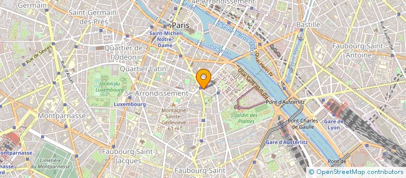 localisation de l'entreprise CENT PSYCHO MEDICAL ET SOCIAL à PARIS