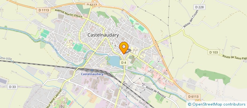 localisation de l'entreprise CENT RECHER ARCHEOLOGIQUES DU LAURAGAIS  CASTELNAUDARY