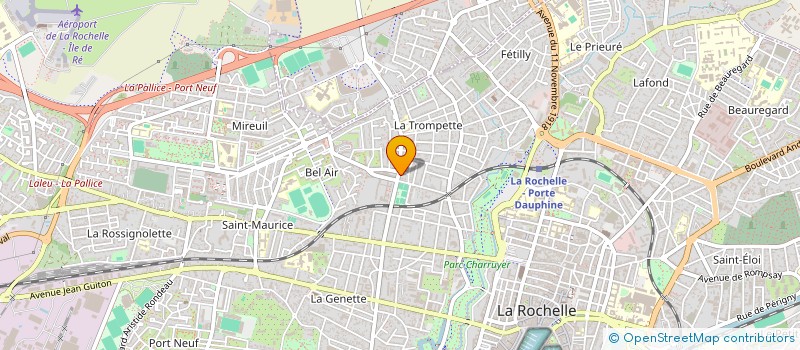 localisation de l'entreprise CENT RECHER ETUDE AUDIO VISUEL à LA ROCHELLE