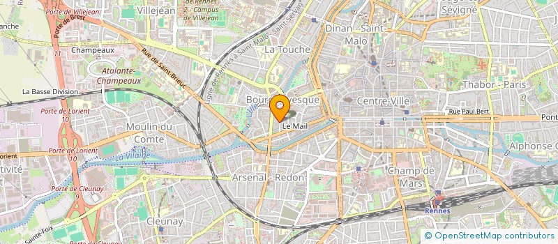 localisation de l'entreprise CENT REG PERFECT PERSONNEL ENTREPRISE  RENNES