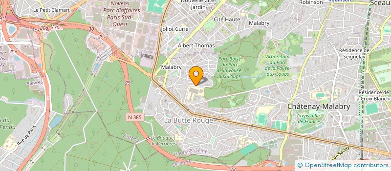 localisation de l'entreprise CENT SIX à CHATENAY-MALABRY