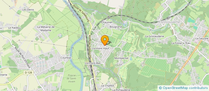 localisation de l'entreprise CENT SOCIAL DES 2 RIVES à SAINTES