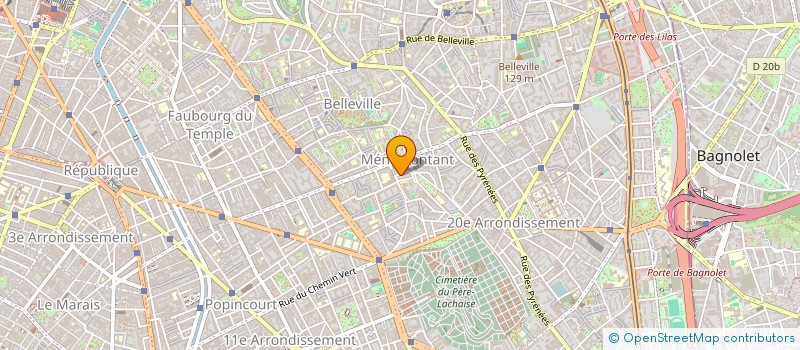 localisation de l'entreprise CENT SUR CENT  PARIS