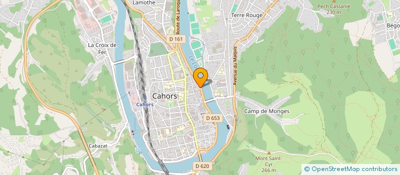 localisation de l'entreprise CENT TRAIT ANALYSE INFORMAT à CAHORS