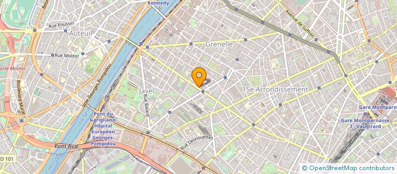 localisation de l'entreprise CENT UNE VISIONS  PARIS