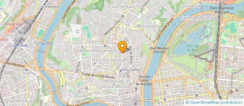 localisation de l'entreprise CENTAUR BIKE  LYON