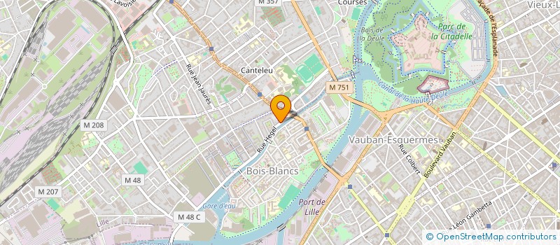 localisation de l'entreprise CENTAURE SA à LILLE