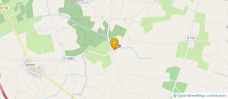 localisation de l'entreprise CENTAURE SELLERIE  DONNEZAC