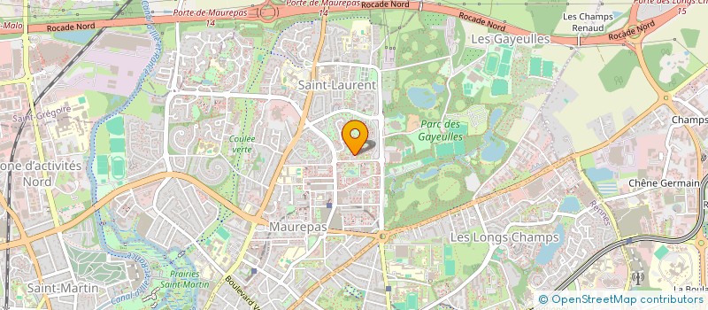 localisation de l'entreprise CENTAURE SQUAD  RENNES