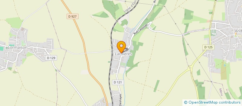 localisation de l'entreprise CENTAURIA PATRIMOINE  MERU