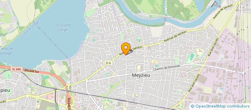 localisation de l'entreprise CENTAURY  MEYZIEU