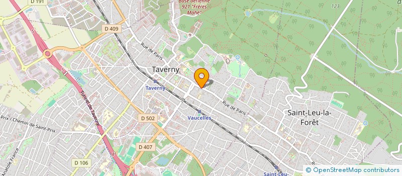localisation de l'entreprise CENTENIOR  TAVERNY