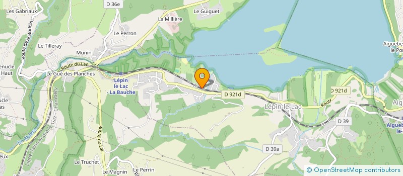 localisation de l'entreprise CENTER CAMP  BRINCKHEIM