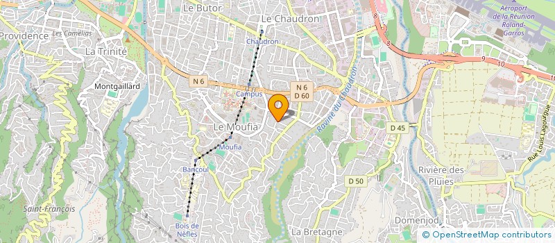 localisation de l'entreprise CENTER CAR à SAINT-DENIS