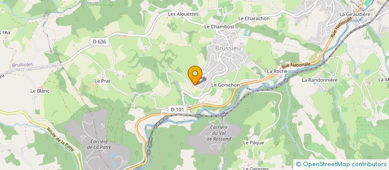 localisation de l'entreprise CENTER FERMETURES  SAINT-CLEMENT-LES-PLACES