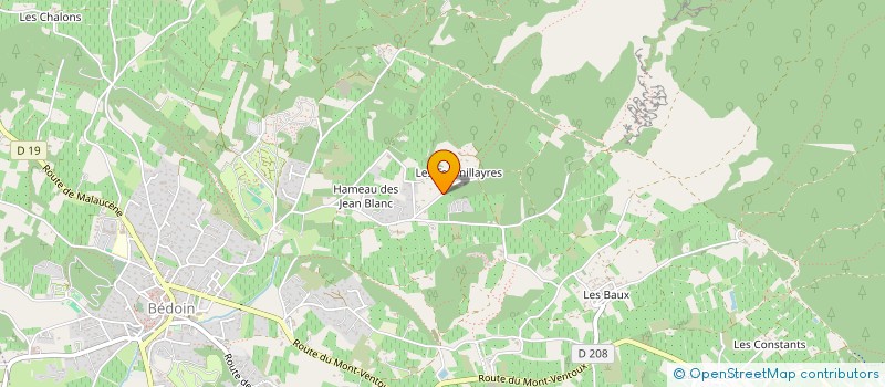 localisation de l'entreprise CENTER OF BRITISH STUDIES  BEDOIN