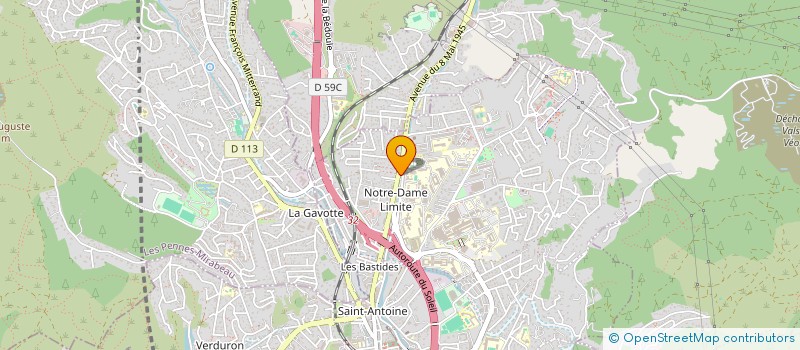 localisation de l'entreprise CENTER PRODUCTION à MARSEILLE