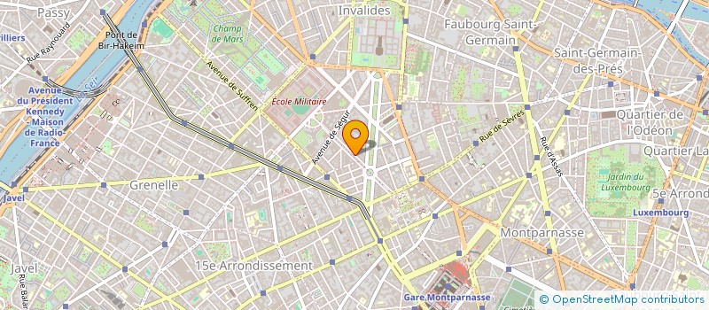 localisation de l'entreprise CENTER SOLDES  PARIS