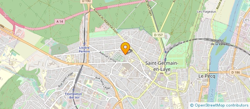 localisation de l'entreprise CENTILLIUM COMMUNICATIONS à SAINT-GERMAIN-EN-LAYE