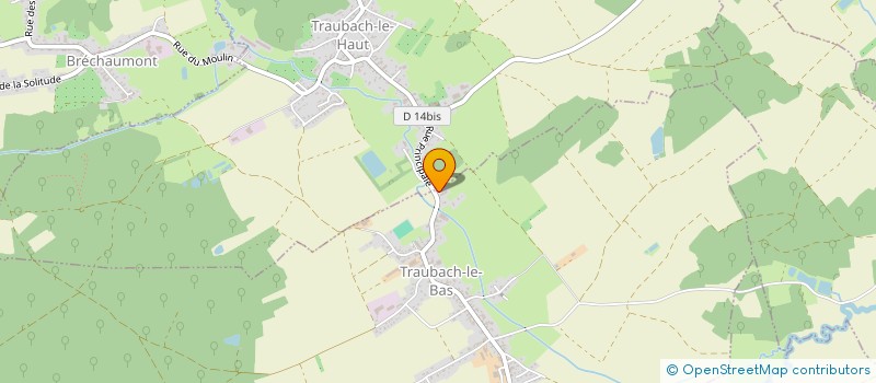 localisation de l'entreprise CENTLIVRE  TRAUBACH-LE-BAS