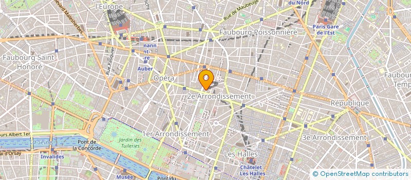 localisation de l'entreprise CENTR BIOMORPHOGENIE DERMO ESTHETIQ APPL à PARIS