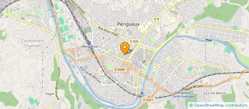 localisation de l'entreprise CENTR EDUC PHYSIQUE SPECIALISE à PERIGUEUX