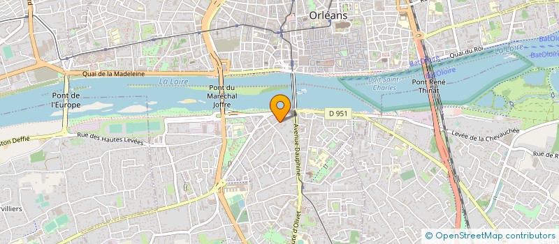 localisation de l'entreprise CENTR-ELECT TRAVAUX VENTE SERV à ORLEANS