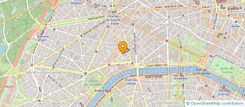 localisation de l'entreprise CENTR ETUD DOCUMENTA DU SUCRE  PARIS