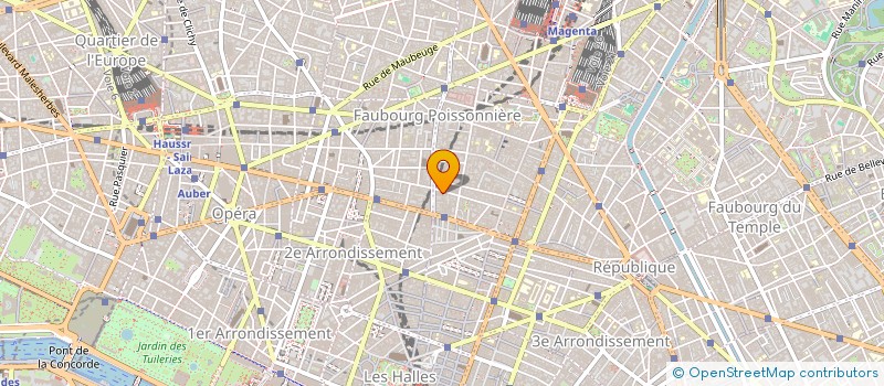 localisation de l'entreprise CENTR INSTRUCT AERON L E C à PARIS