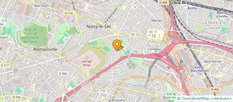 localisation de l'entreprise CENTR MEDICO PSYCHO PEDAGOGI à NOISY-LE-SEC