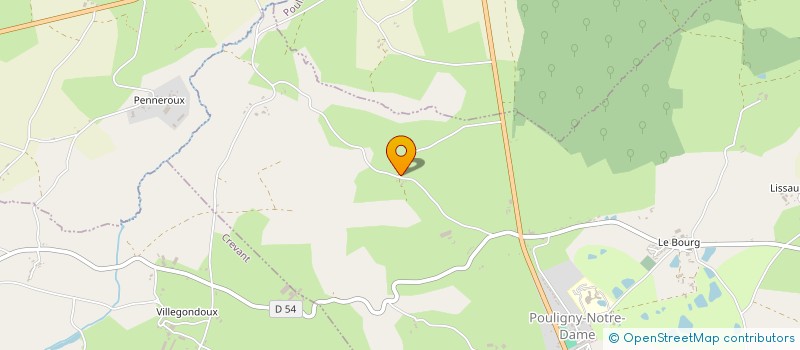 localisation de l'entreprise CENTR'RAID  POULIGNY-SAINT-MARTIN