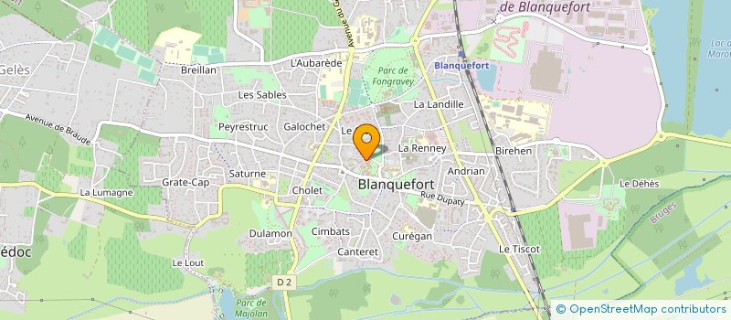 localisation de l'entreprise CENTR RESS INGENIERIE TOURISME ESP RURAL à BLANQUEFORT